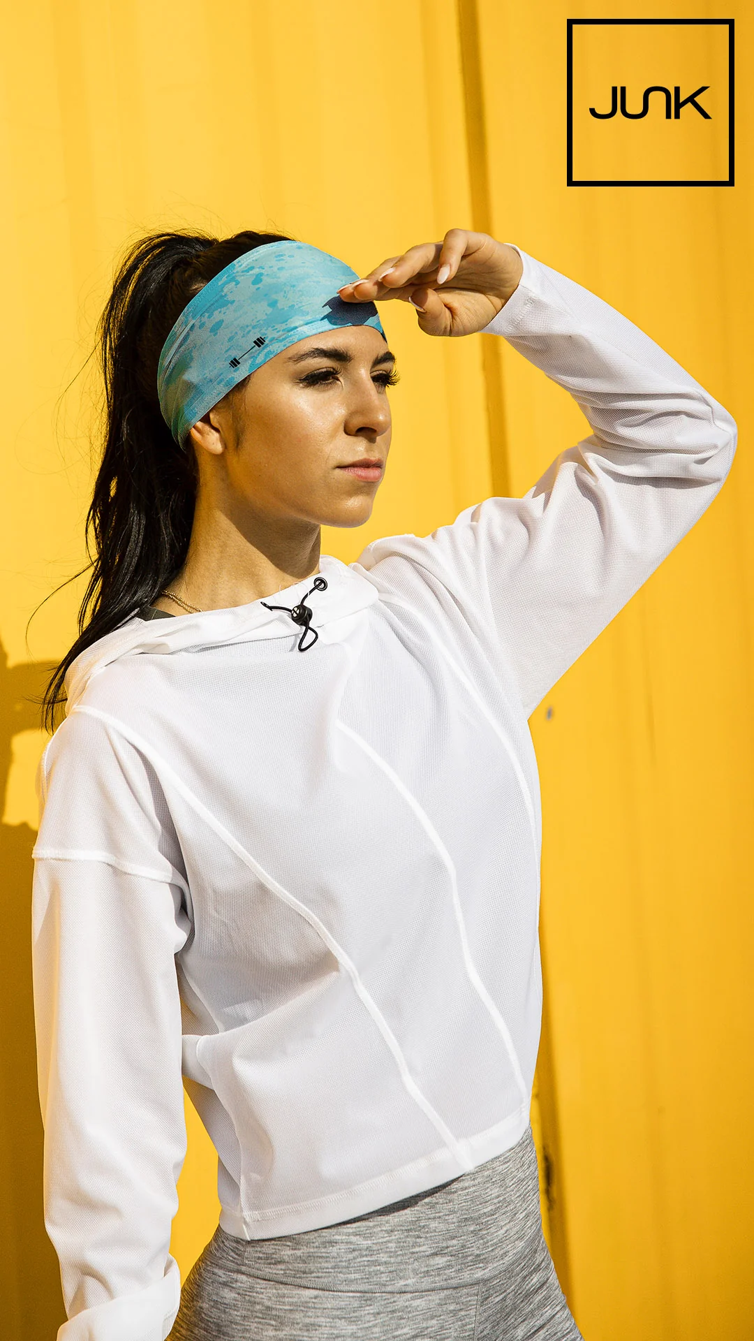 Junk Headband - Big Bang Light - Aqua Splash - Image 2